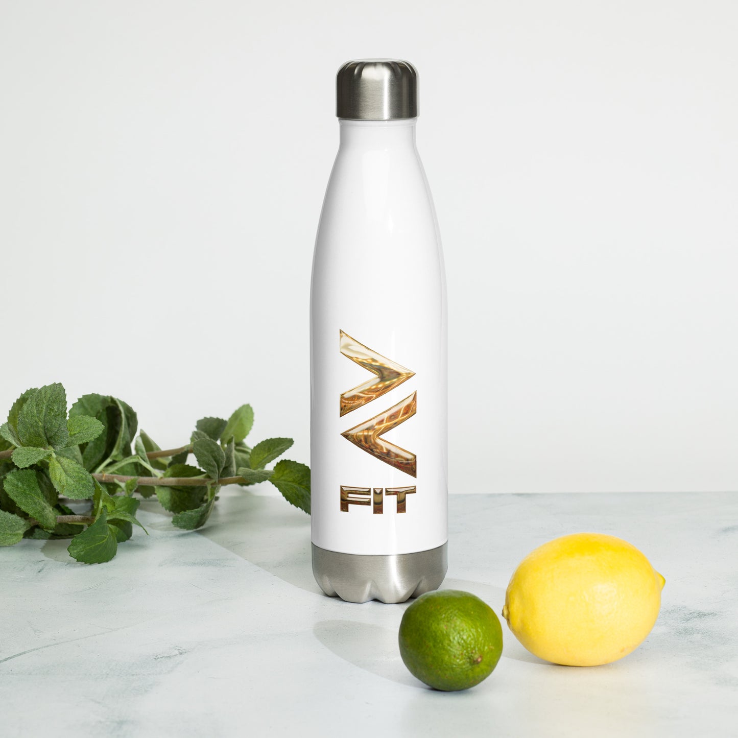 Stainless steel water bottle